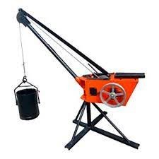 Alquiler de Pluma grua eléctrica 300 kg con balde 